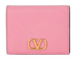 Valentino VLogo Signature Wallet, Leather, Pink, MII, DB/B, 3*